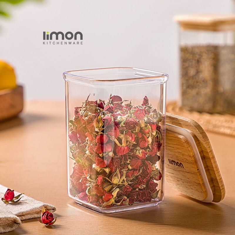 جا ادویه سارینا درب چوبی (2) لیمون