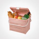 سبد پیک نیک کوچک بامبو لیمون - Image 4