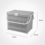 سبد پیک نیک کوچک بامبو لیمون - Image 3