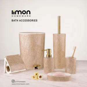 ست سرویس بهداشتی لیمون طرح سنگ