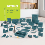 ست پلاسکو لیمون 47 پارچه طرح بافت - تصویر 4