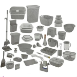 ست پلاسکو لیمون 47 پارچه طرح بافت - تصویر 3