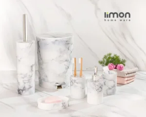 ست بهداشتی لیمون طرح ماربل